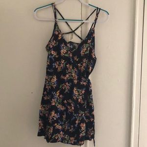 Mini floral dress
